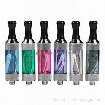 2014 Vogue 2.0 and 3.5mL Mini Vivi Nova Cartomizers, 76.5mm Length, Various Colors for Choice